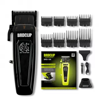 7500RPM Hair Clipper with Charging Base for Clean Fades