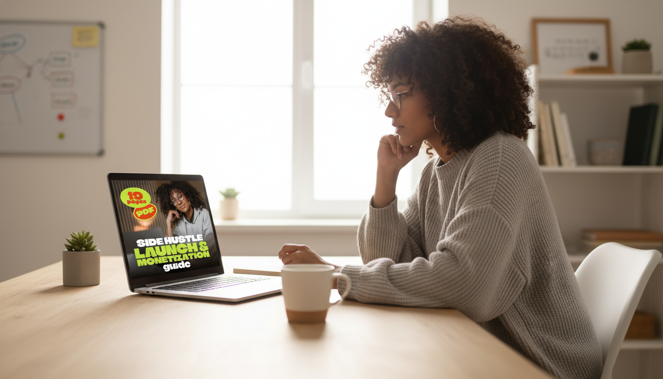 Low-Risk Side Hustle Launch: MVP, Pricing, First Sales