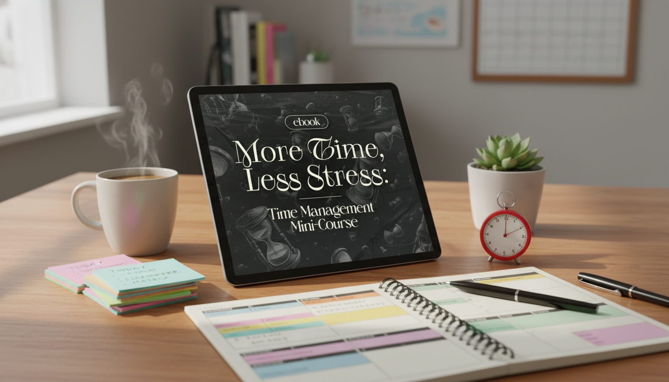 More Time, Less Stress: Pomodoro, Priorities, Time Blocking