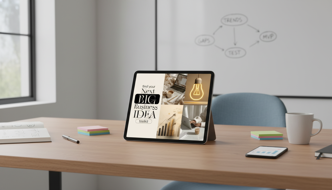 Validate Your Next Business Idea: Trends, Gaps, MVP Tests