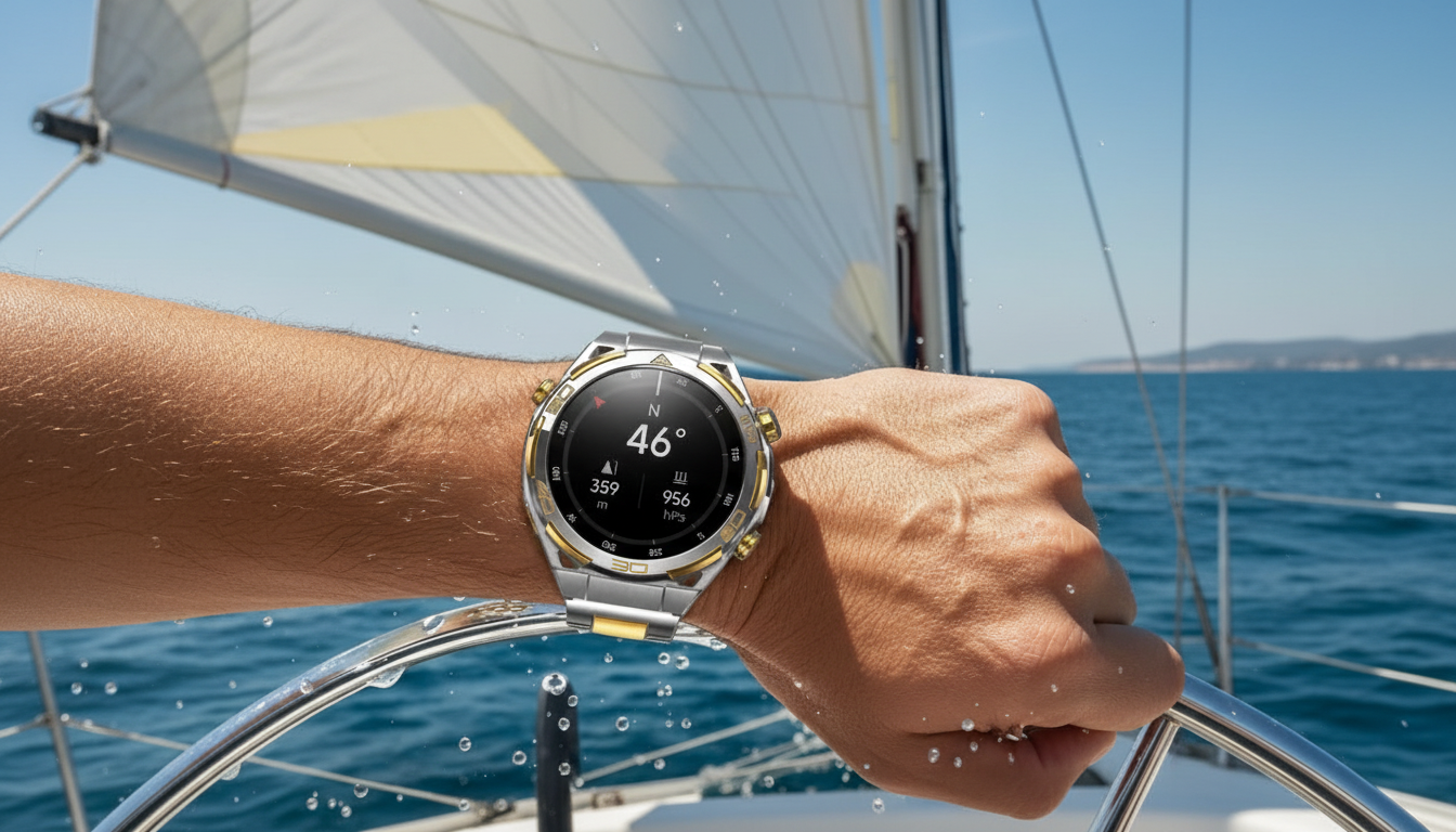 AMOLED Outdoor GPS Smartwatch: Battery, GPS & Setup