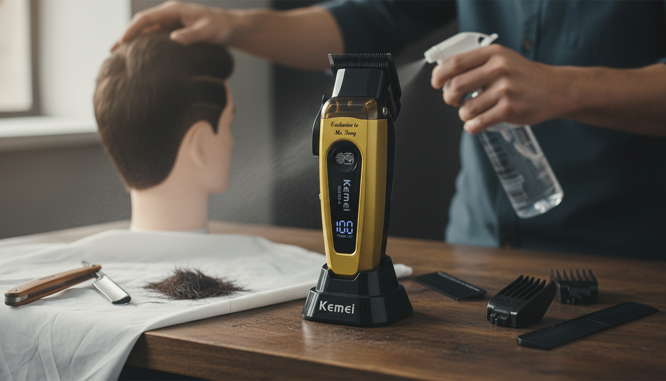 Brushless DLC Hair Clipper: Fast Fades, Crisp Lines