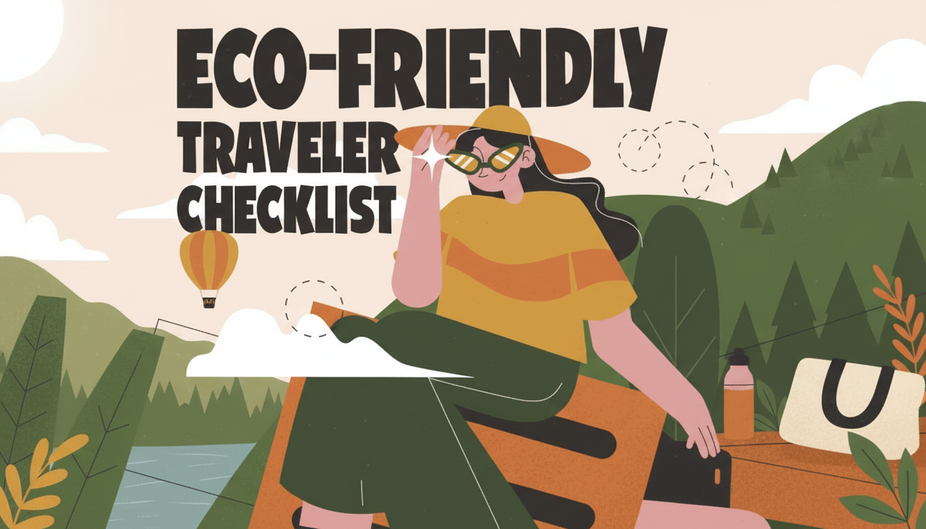 Low-Waste Travel Checklist: Reusables for Greener Trips